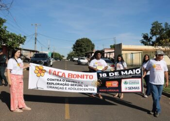 Alcinópolis destaca Maio Laranja e Maio Amarelo em campanha conjunta pela segurança