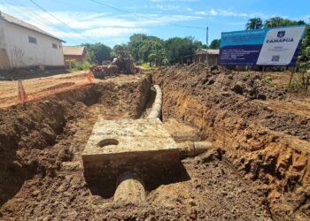 Camapuã avança com obras de infraestrutura e prepara rua Cândido Severino para receber asfalto