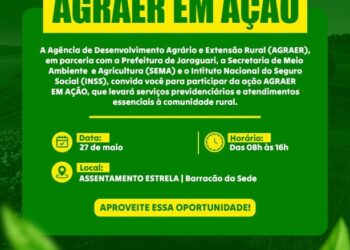 Agraer e Prefeitura de Jaraguari realizam ação com serviços do INSS e capacitações rurais