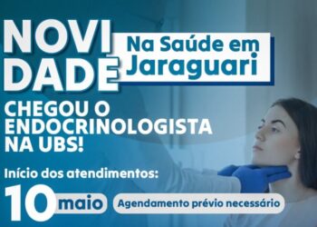 Município de Jaraguari Passa a Oferecer Atendimento com Endocrinologista na Unidade Básica de Saúde