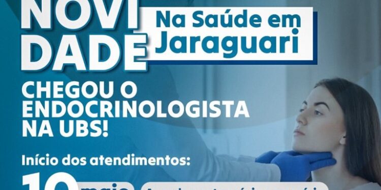 Município de Jaraguari Passa a Oferecer Atendimento com Endocrinologista na Unidade Básica de Saúde