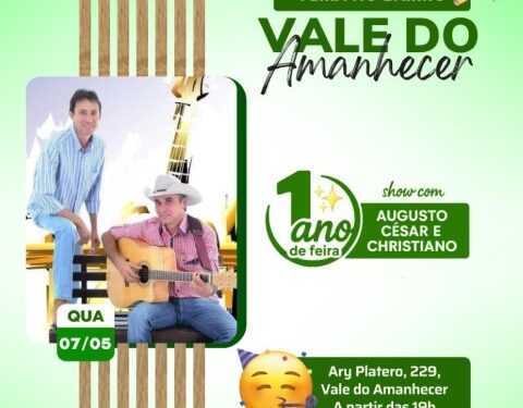 Feira no Bairro Vale do Amanhecer completa 1º aniversário e reforça a economia local