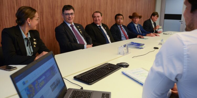 Comitiva de Camapuã participa de capacitação na sede da Confederação Nacional de Municípios