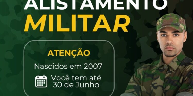 Alistamento militar tem prazo final dia 30 em Costa Rica