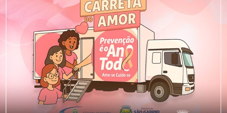 São Gabriel do Oeste recebe Carreta do Hospital de Amor com exames gratuitos