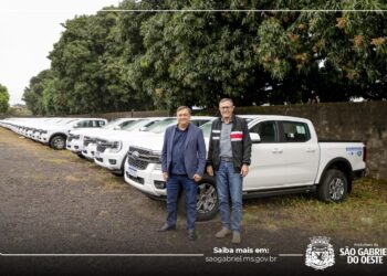 Leocir Montanha recebe caminhonete para ampliar cobertura da saúde em São Gabriel do Oeste
