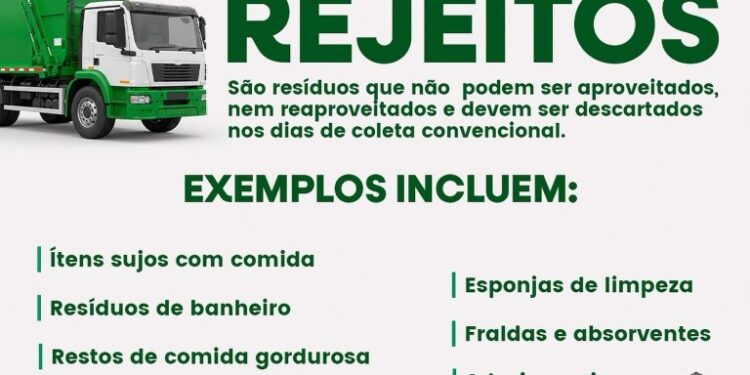 Reciclagem em Alcinópolis avança com campanha sobre resíduos não recicláveis