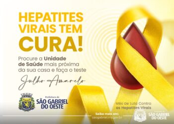 São Gabriel do Oeste intensifica prevenção contra hepatites durante Julho Amarelo