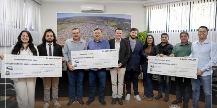 São Gabriel do Oeste recebe R$ 2 milhões de devolução da Câmara Municipal