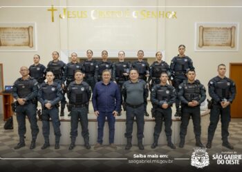 Leocir Montanha articula reforço policial e São Gabriel do Oeste ganha sete novos soldados