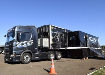 Carreta da Saúde transforma a rotina de profissionais da segurança pública em Mato Grosso do Sul