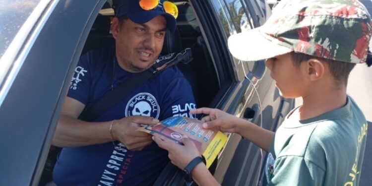 Prefeitura de Costa Rica atua contra incêndios com blitz em avenida central