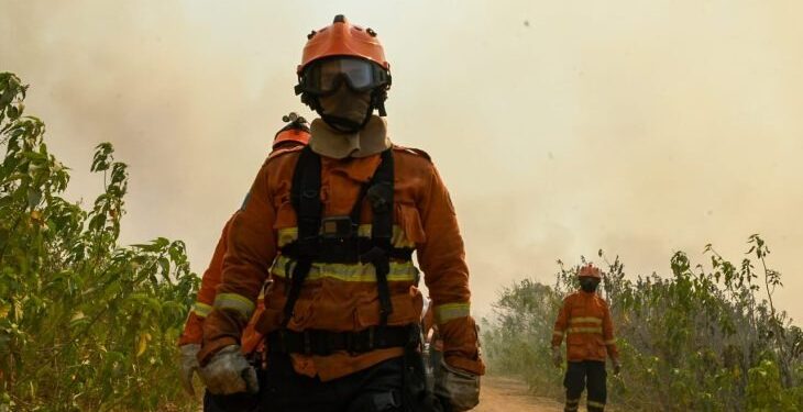 Com menor ocorrência de incêndios florestais, Governo de MS mantém alerta e atuação dos bombeiros