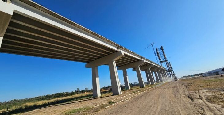 Ponte Binacional da Rota Bioceânica atinge 75% de execução e deve ser entregue no segundo semestre de 2026