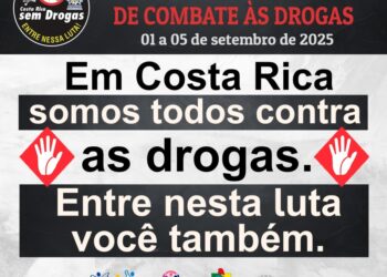 Costa Rica realizará ações de conscientização na 8ª Semana Municipal de Combate às Drogas