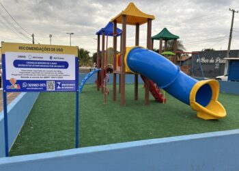 Investimento de R$ 536 mil amplia recreação infantil em Costa Rica