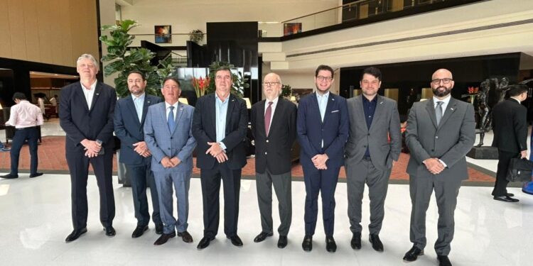 Gerson Claro participa de missão que projeta MS em corredor logístico para Ásia