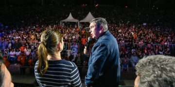 Com apoio do Governo do Estado, Marcha para Jesus reúne milhares de jovens em Campo Grande
