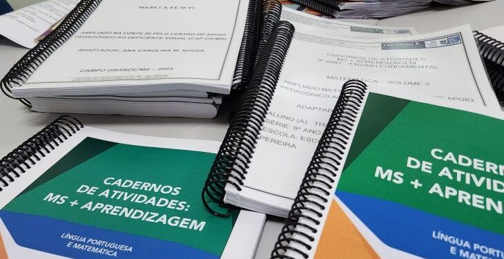 Cadernos MS+Aprendizagem reforçam preparação para o Saeb e promovem inclusão pedagógica