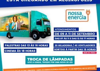 Programa Nossa Energia realiza atendimentos e sorteios em Alcinópolis