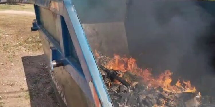 Prefeitura de Camapuã orienta sobre uso adequado das caçambas de entulho espalhadas pelos bairros