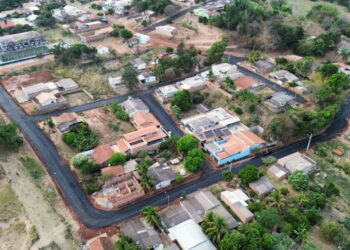 Prefeitura avança com pavimentação no Jardim São Bento em Camapuã