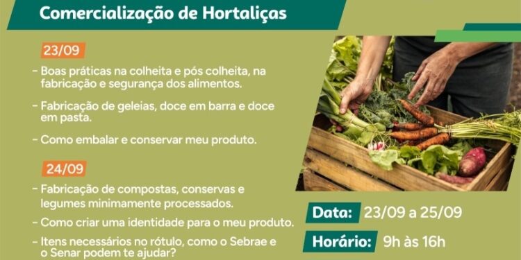 Cursos gratuitos de agroindústria são oferecidos em Costa Rica de 23 a 25 de setembro