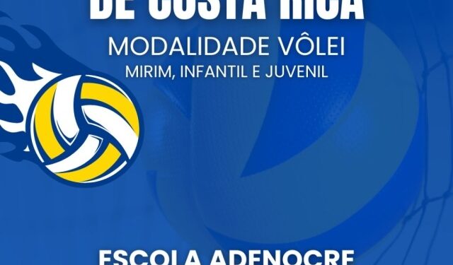 Jogos Escolares de Vôlei movimentam Costa Rica com ampla participação juvenil