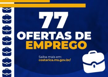 Costa Rica inicia semana com 77 oportunidades de trabalho na Casa do Trabalhador