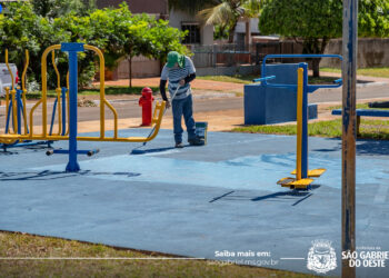 São Gabriel do Oeste investe em revitalização urbana com foco em bem-estar e qualidade de vida