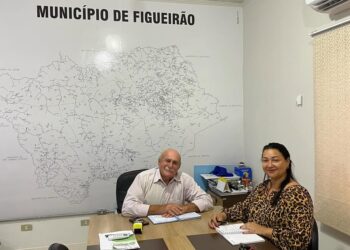 Juvenal Consolaro e Luciene Teodoro discutem reivindicações da população em Figueirão