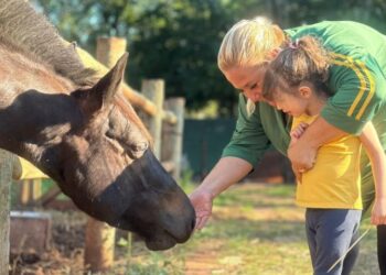 Equoterapia em Mato Grosso do Sul une saúde, inclusão e reabilitação para pessoas com deficiência