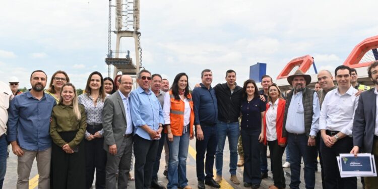 Obras da Ponte Bioceânica: Gerson Claro participa de visita técnica em Mato Grosso do Sul