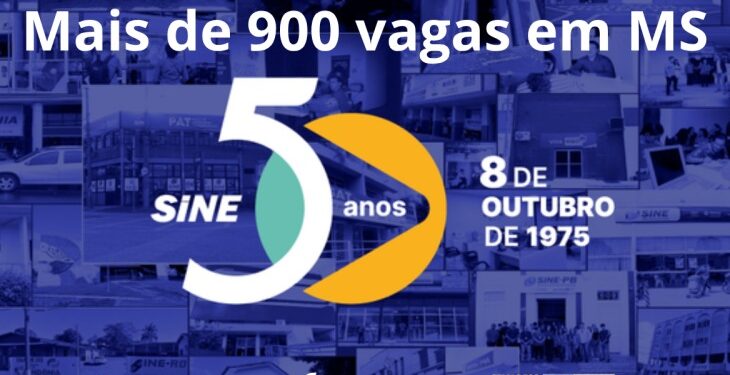Funtrab promove Feirão da Empregabilidade no Estado em comemoração aos 50 anos do SINE