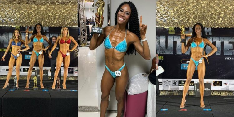 Maria Eduarda de Chapadão do Sul vence a Copa Mutante de Fisiculturismo e se classifica para Campeonato Brasileiro