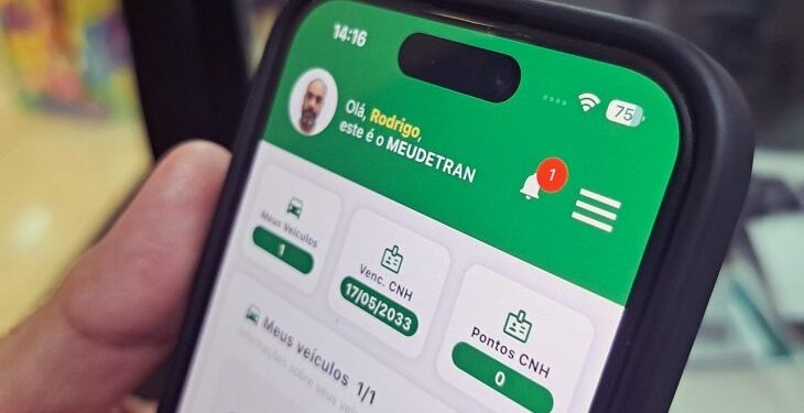 Aplicativo e Portal Meu Detran começam a notificar sobre prazo de licenciamento de veículos em MS