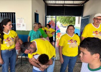 Crianças vivenciam dia de lazer e alegria no 1º Festival da Diversão em Alcinópolis