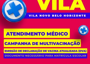 Alcinópolis organiza mutirão de saúde com vacinação e emissão de documentos escolares