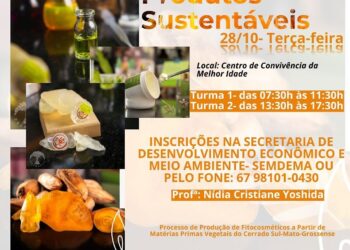 Alcinópolis abre inscrições para oficina gratuita de fitocosméticos