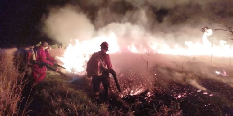 Alcinópolis: Incêndios levam à suspensão de visitas e reforço de equipes em campo