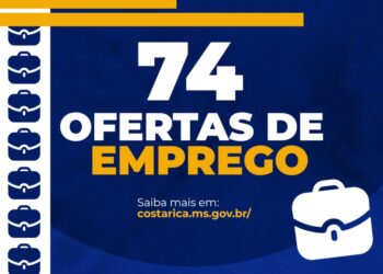 Casa do Trabalhador de Costa Rica abre 74 vagas de emprego para moradores
