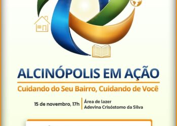 Alcinópolis agenda mutirão comunitário para o dia 15 de novembro