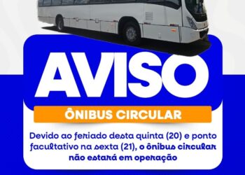 Camapuã suspende linhas do circular em feriado da Consciência Negra e ponto facultativo