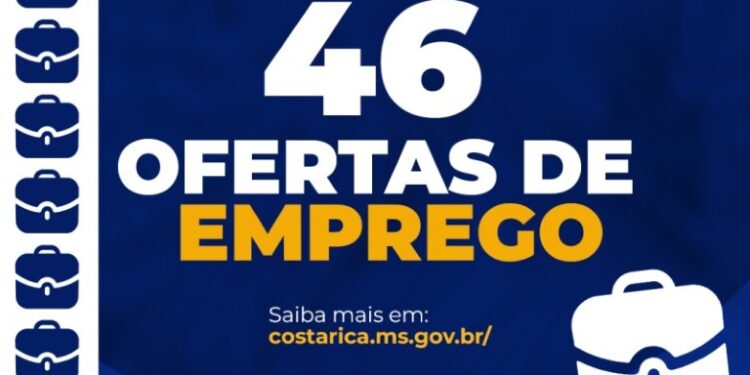 Costa Rica tem 46 vagas abertas na Casa do Trabalhador para diferentes áreas