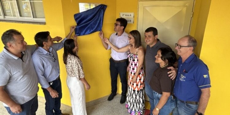 Escola Francisco Carrijo em Costa Rica amplia capacidade com novas salas construídas pela Prefeitura