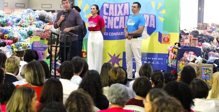 ‘Caixa Encantada’ arrecada mais de 126,8 mil brinquedos, que vão beneficiar 517 instituições em MS
