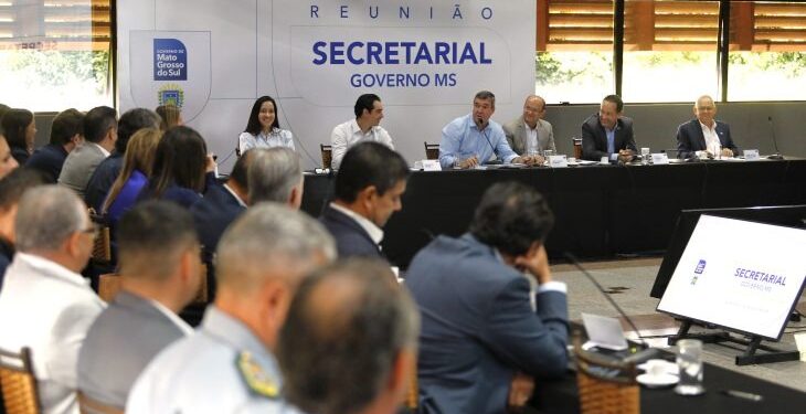 Balanço e metas: governador reúne secretariado para avaliar trabalho e garantir entregas a MS