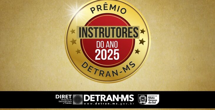 Detran-MS premia o melhor instrutor de trânsito de MS e oferece capacitação em Inteligência Artificial