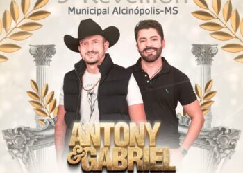 Alcinópolis confirma show de Antony & Gabriel na programação oficial da virada de ano