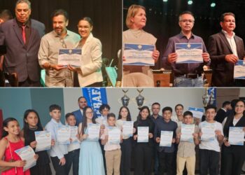 Vereadora Dayane Fernandes e Secretário Jean Carlos recebem comenda da FEBAFAMS